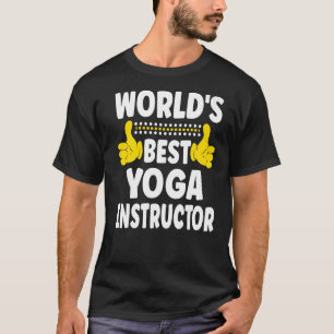 Camiseta Yoga Instr, título de trabalho de instrutor do mel