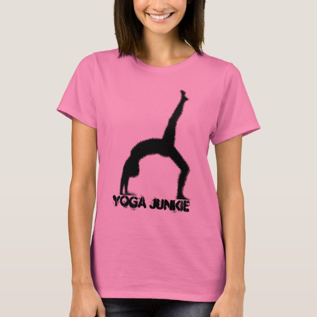 Camiseta Yoga Junkie (Frente)