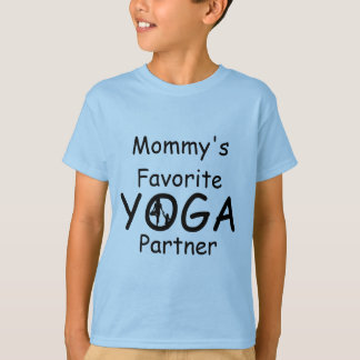 Camiseta Yoga Kids Mamãe Yoga Favorito Boys