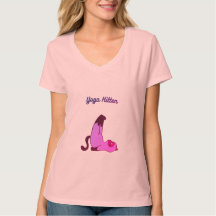 Yoga Kitten Bonito Pose T-Shirt