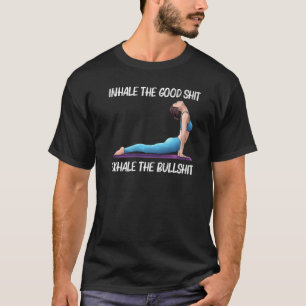 Camiseta Yoga legal Para Mulheres Iogi Exercício Físico