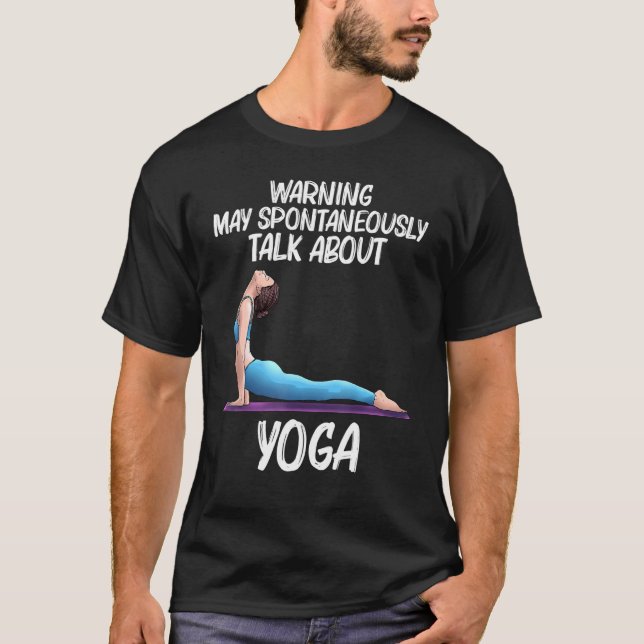 Camiseta Yoga legal Para Mulheres Iogi Exercício Físico (Frente)