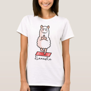 Camiseta Yoga Llama - Llamaste