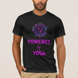 Camiseta *~* Yoga Master Purple Crystal Sphere Black