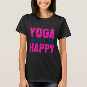 Camiseta Yoga me faz feliz