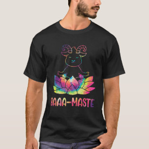 Camiseta Yoga Medita Fazenda Animal Herd Da Pecuária Baaa-M
