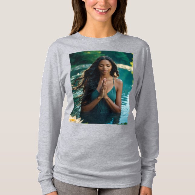 CAMISETA YOGA - MEDITATION - CARPE DIEM - WELLNESS (Frente)