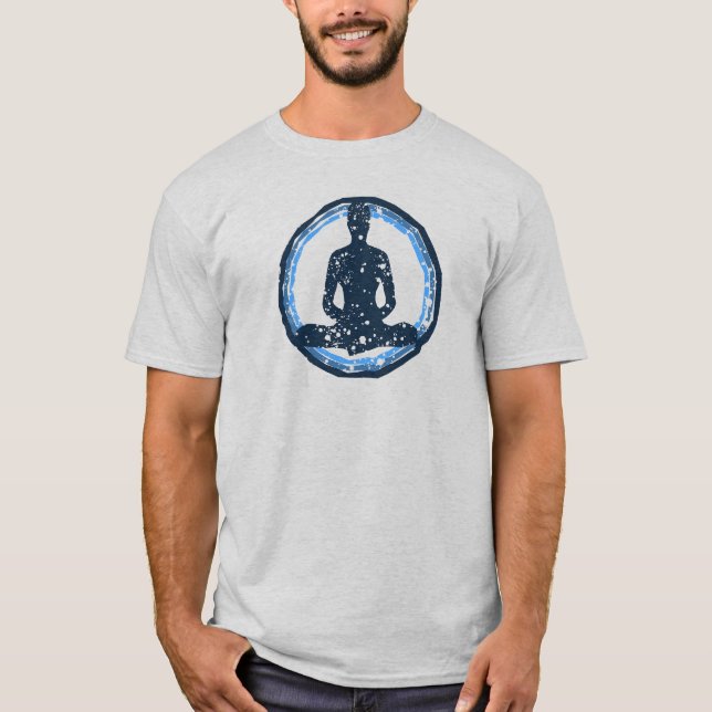 Camiseta Yoga Meditation Graphic Tee (Frente)