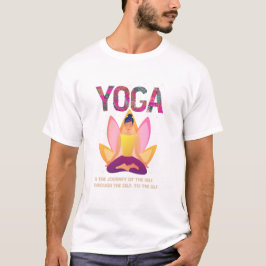 Camiseta Yoga Meditation with Lotus Design