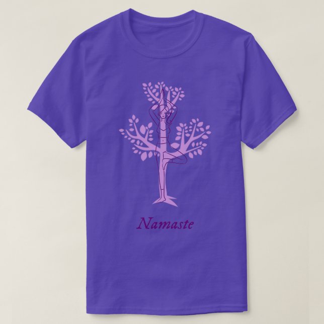 Camiseta Yoga Namaste 9 (Frente do Design)