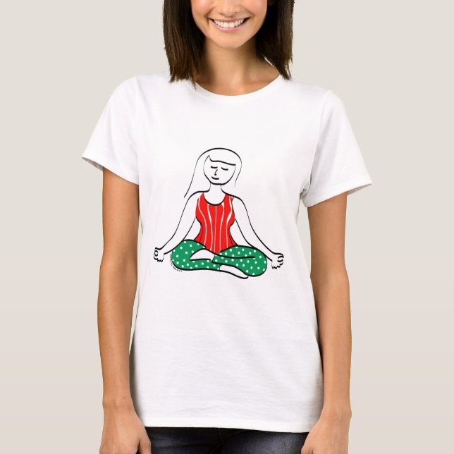 Camiseta Yoga Natal (Frente)