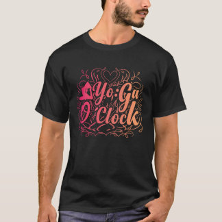 Camiseta YOGA O'Clock Funny Yoga 1