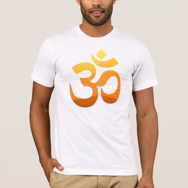 Camiseta Yoga Om Mantra Símbolo Asana Relaxe Meditação (Frente)