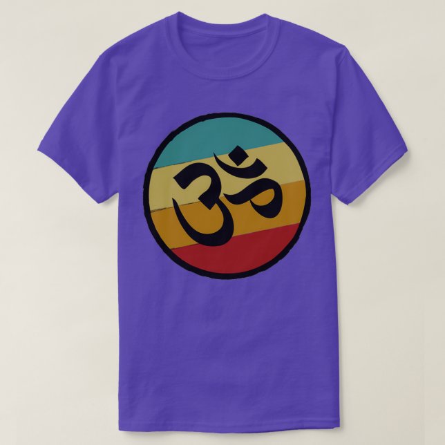 CAMISETA YOGA OM REGGAE (Frente do Design)