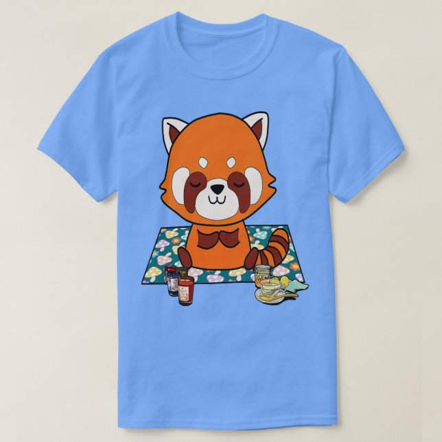 Camiseta yoga panda (Frente do Design)