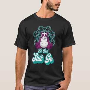 Camiseta Yoga Panda Meditação Pandas Fofos Animal Poses de