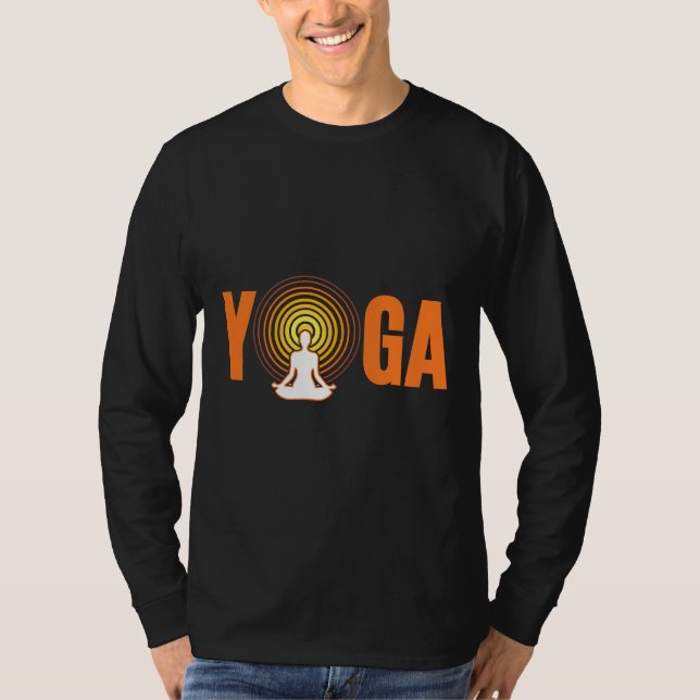 Camiseta Yoga Para Body Chakras (Frente)