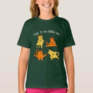 Camiseta Yoga Pose Cat Tee, Legal Humor Gato Yoga