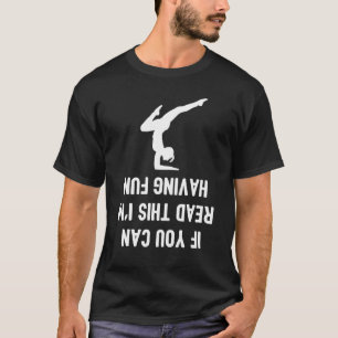 Camiseta Yoga Pose Exercício Mulheres Piadas Homens Yogi Yo