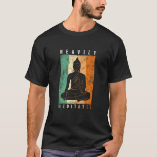 Camiseta Yoga Pose Pesadamente Meditada