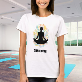 Camiseta Yoga pose swirings name