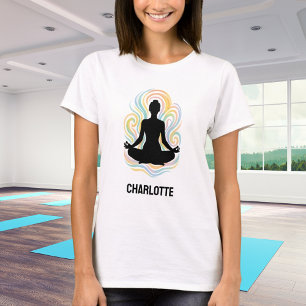 Camiseta Yoga pose swirings name