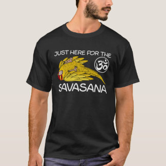Camiseta Yoga Savasana Parrot Amarelo Lutino Kakariki