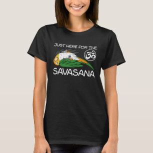 Camiseta Yoga Savasana Parrot White Caique