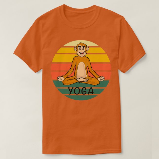 Camiseta Yoga Shirt Namaste Shirt Yoga Meditação Yog Yog Yo (Frente do Design)