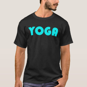 Camiseta Yoga Simples Texto Limpo Motivacional Inspirador