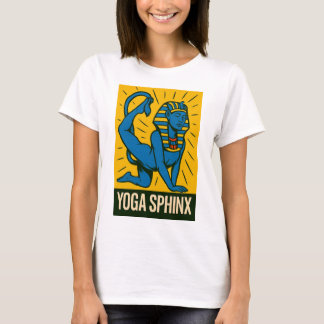 Camiseta Yoga Sphinx - Pop clássico