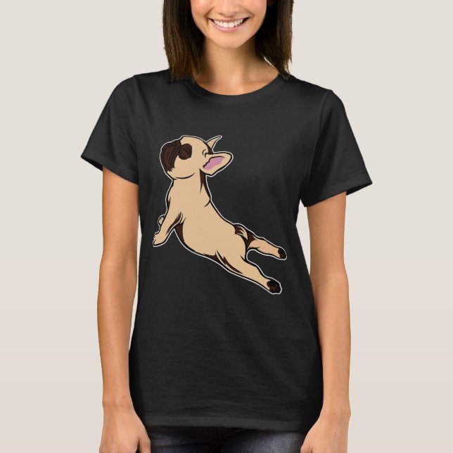 Camiseta Yoga Stretch Frenchie 656 (Frente)