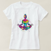 Yoga T-shirt clássica das mulheres