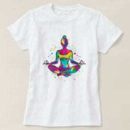 Camiseta Yoga T-shirt clássica das mulheres