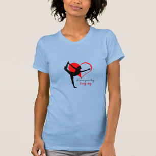 Camiseta  Yoga Time - Amo seu dia, Todo... dia (camiseta)