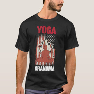 Camiseta Yoga Vovó Espiritualidade Meditação Yoga 3