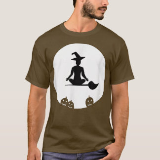Camiseta YOGA WITCHES Helloween Meditation Namaste Fitn