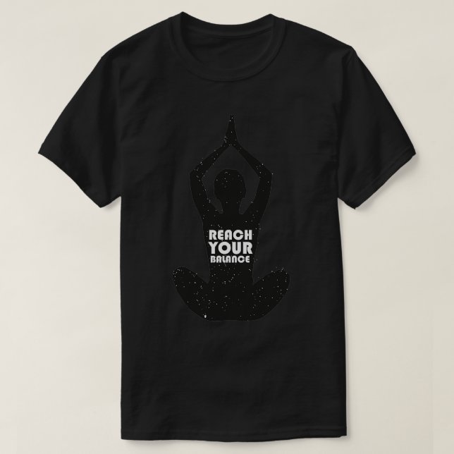 Camiseta yoga woman (Frente do Design)