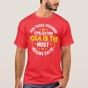 Camiseta Yoga Yoga É A Salva Mais Curada