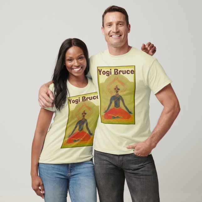 Camiseta Yoga, Yogi Bruce (Unissex)