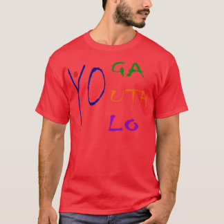 Camiseta Yoga Youth Yolo Yoga T sirt