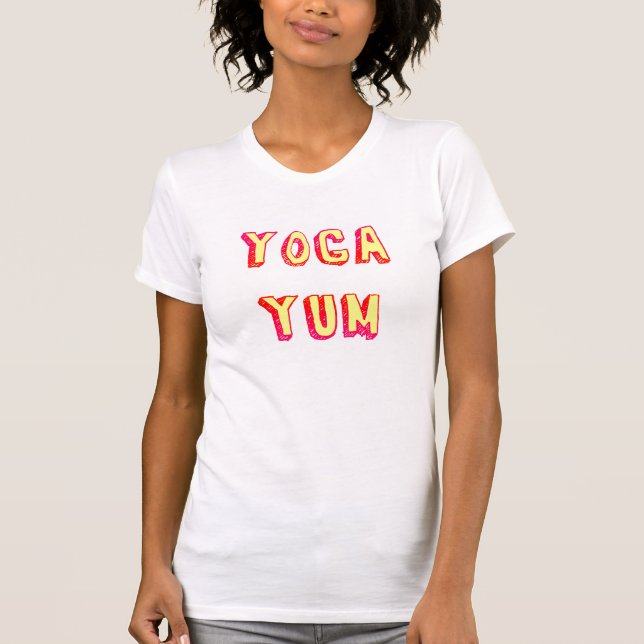 Camiseta Yoga Yum Gradient T Shirt (Frente)