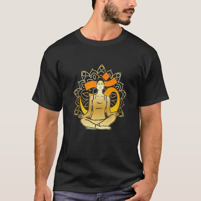 Camiseta Yoga Zen Meditação Premium (Frente)