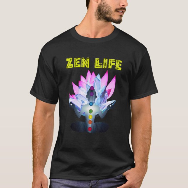 Camiseta Yoga Zen Yoga Style Zone Yoga Ideas Namast (Frente)
