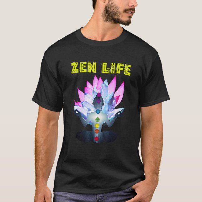 Camiseta Yoga Zen   Zen Yoga Style Zone   Yoga Ideas Namast (Frente)