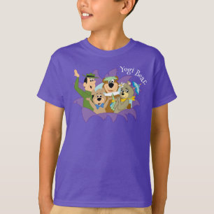 Camiseta Yogi Bear e Amigos Surpresa