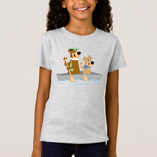 Camiseta Yogi Bear e Boo Fund Adventure (Frente)