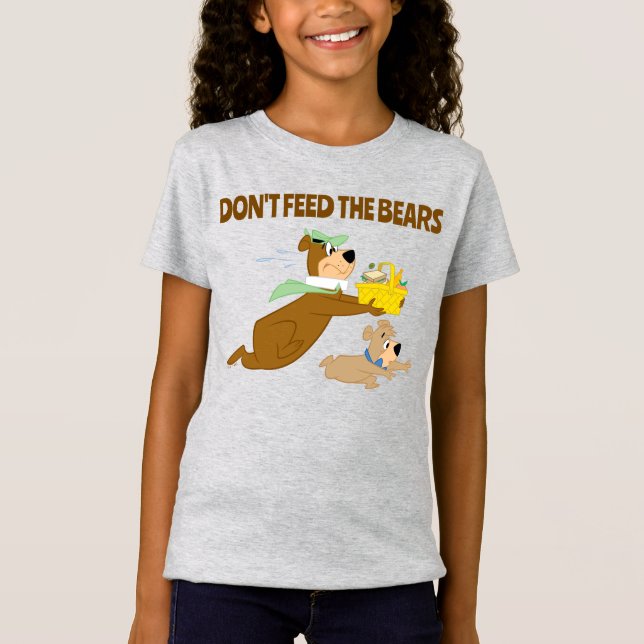 Camiseta Yogi Bear e Boo Picnic Pânico (Frente)