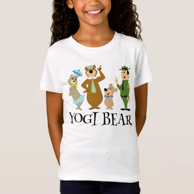 Camiseta Yogi Bear e Friends Classic Pose (Frente)