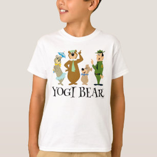 Camiseta Yogi Bear e Friends Classic Pose